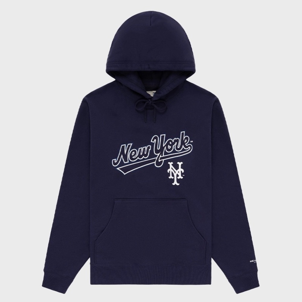 Aime Leon Dore Navy New York Mets Navy Hoodie size Medium and Large New